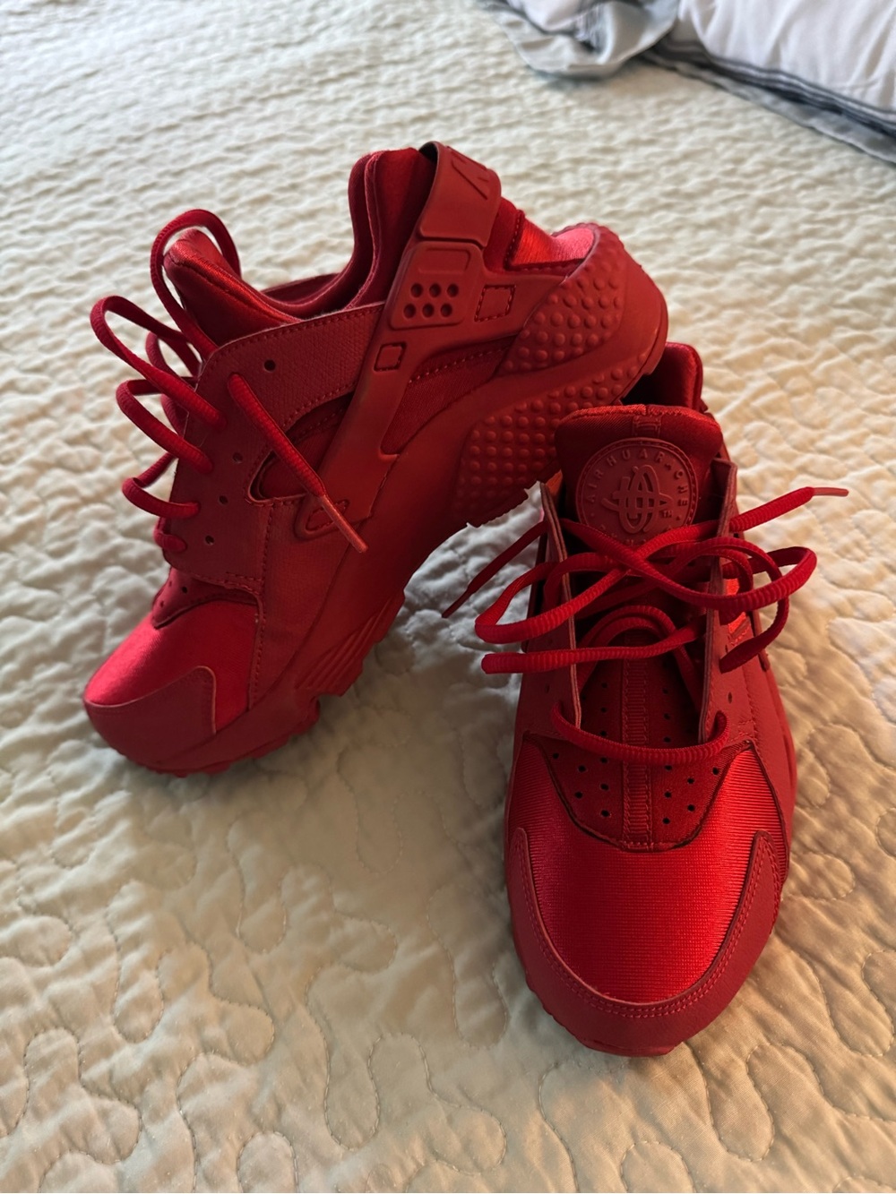 Nike Womens Red Air Huarache